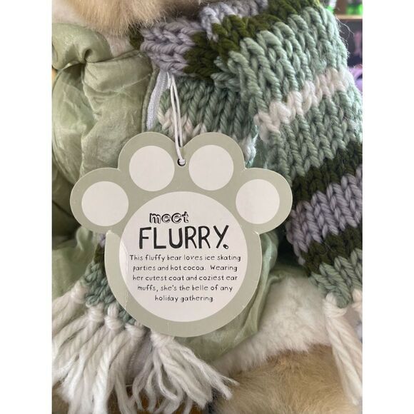 Meet Flurry bundle up bear - Picture 6 of 6